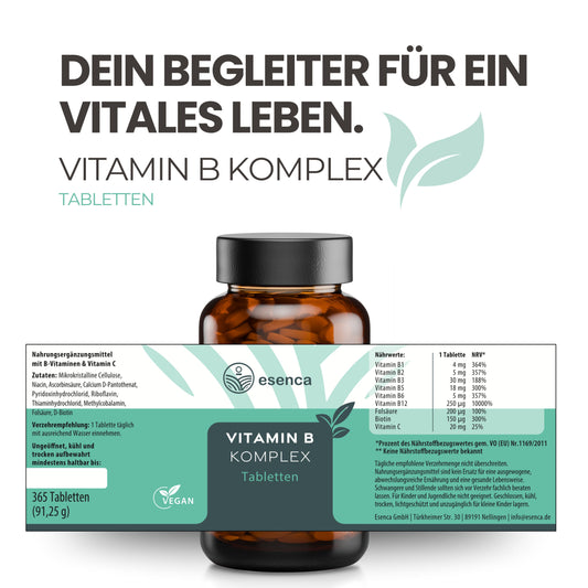 Vitamin B Komplex Tabletten