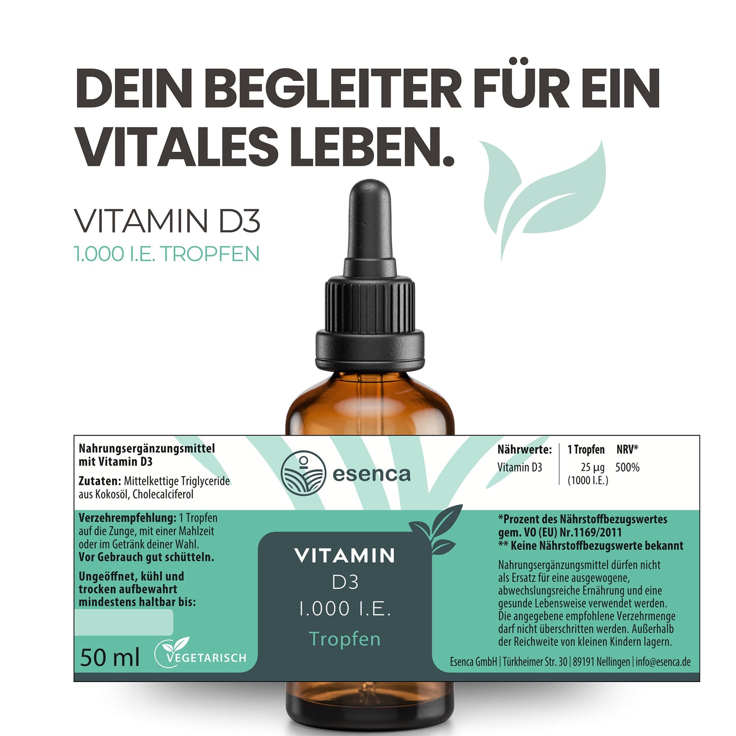 Vitamin D3 Tropfen