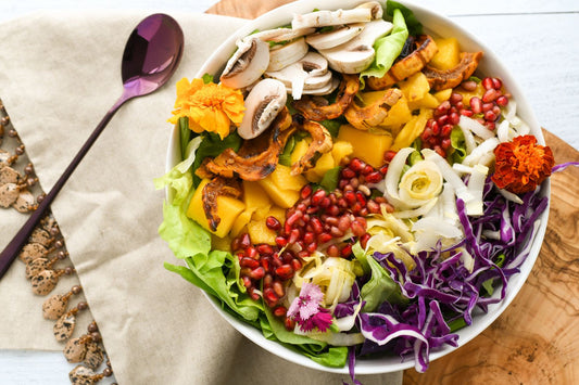 Fettarmer Sommersalat – Rezept für heiße Tage & Diät