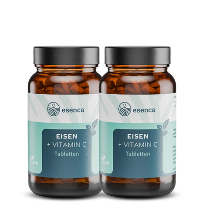 Eisen + Vitamin C Tabletten