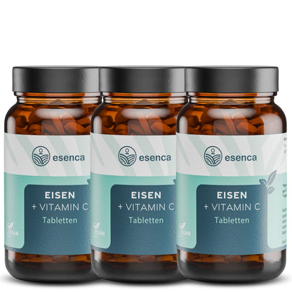 Eisen + Vitamin C Tabletten