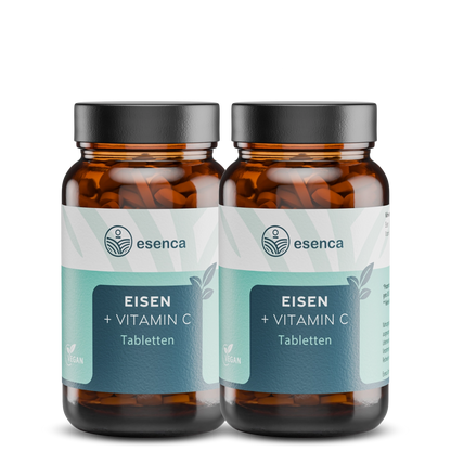 Eisen + Vitamin C Tabletten