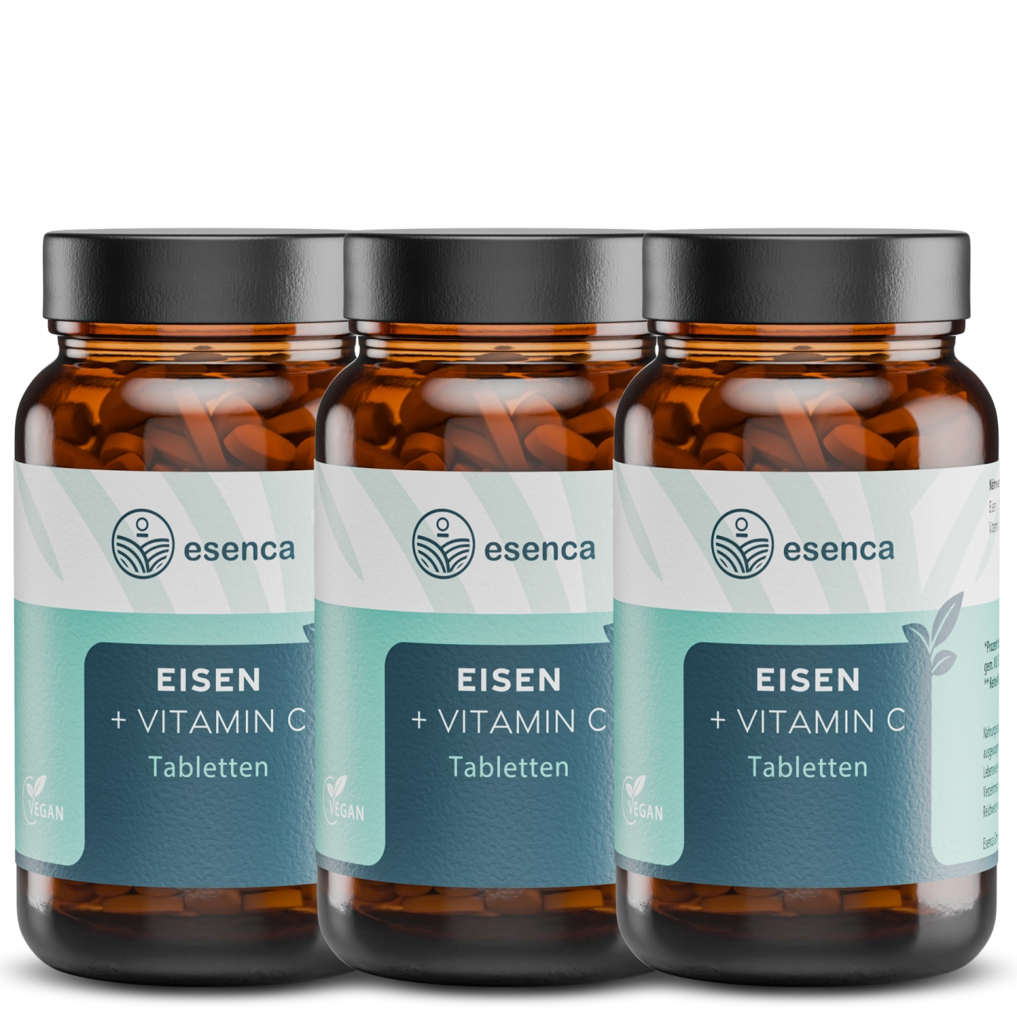 Eisen + Vitamin C Tabletten