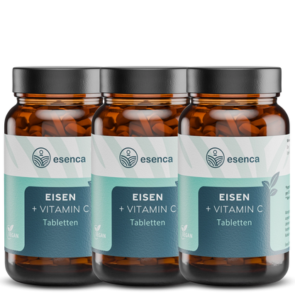 Eisen + Vitamin C Tabletten