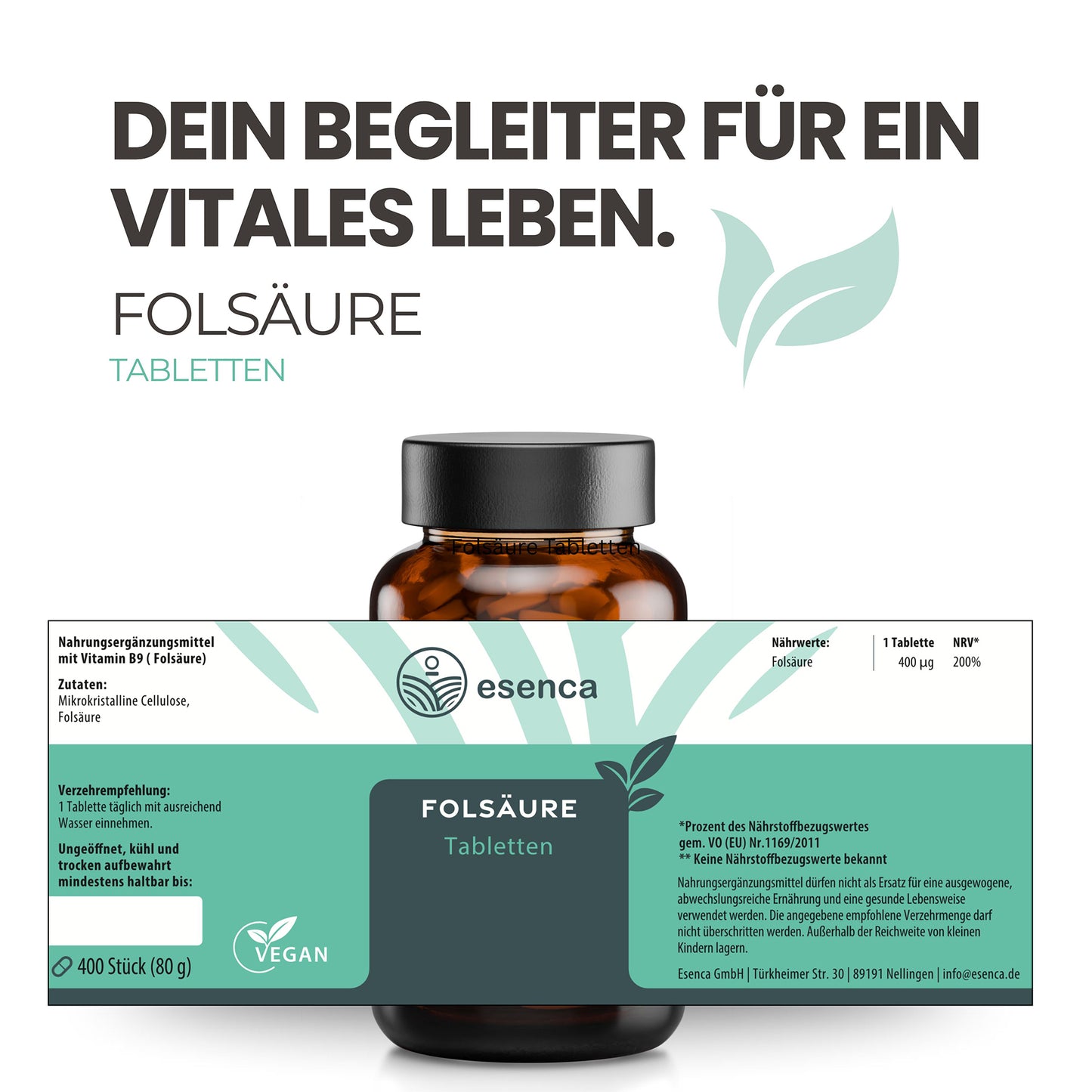 Folsäure Tabletten