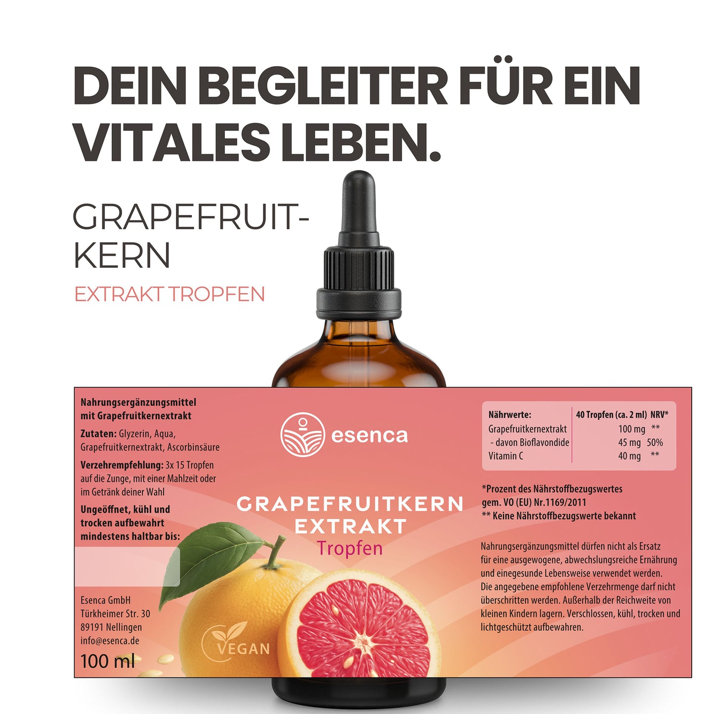 Grapefruitkernextrakt Tropfen