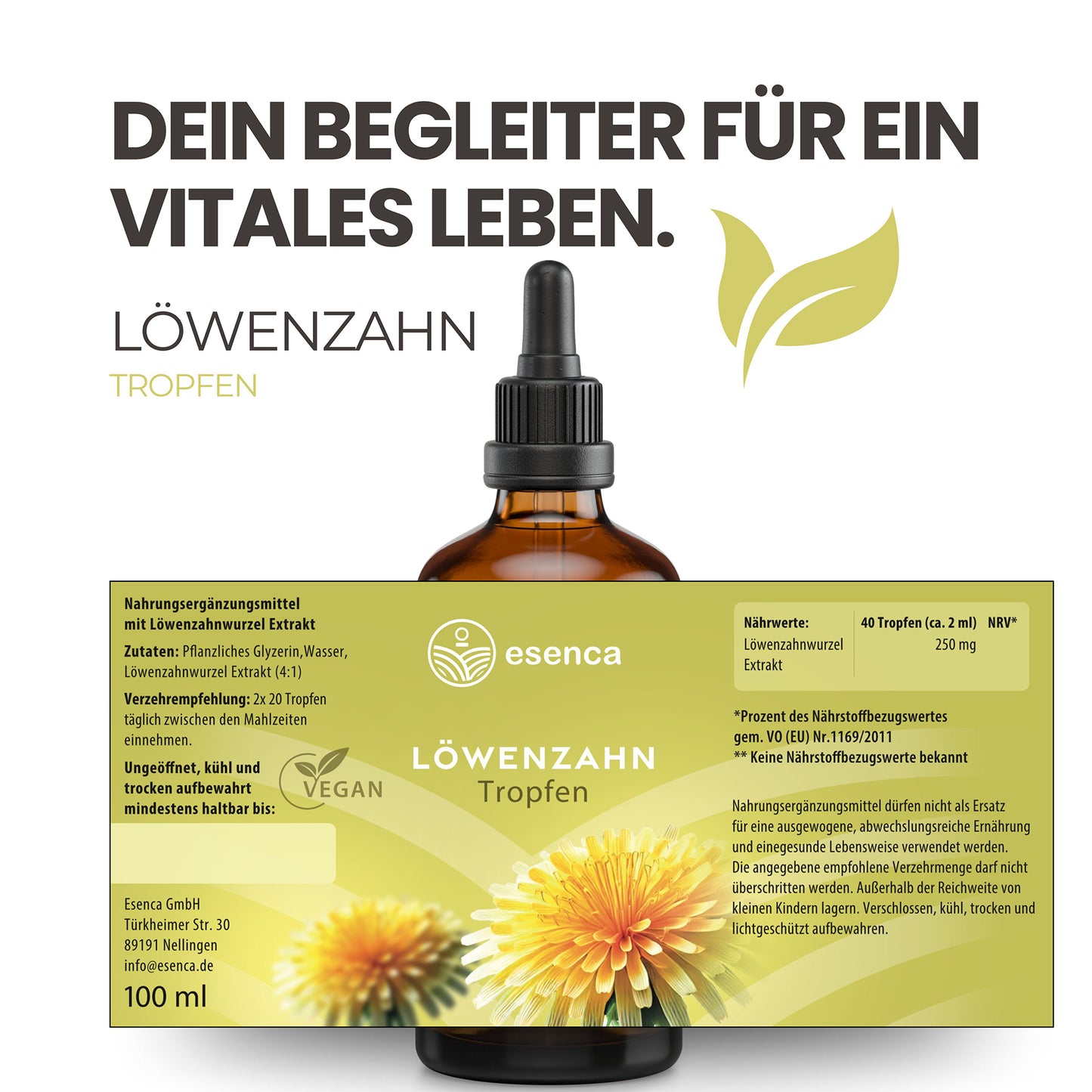 Löwenzahn Tropfen