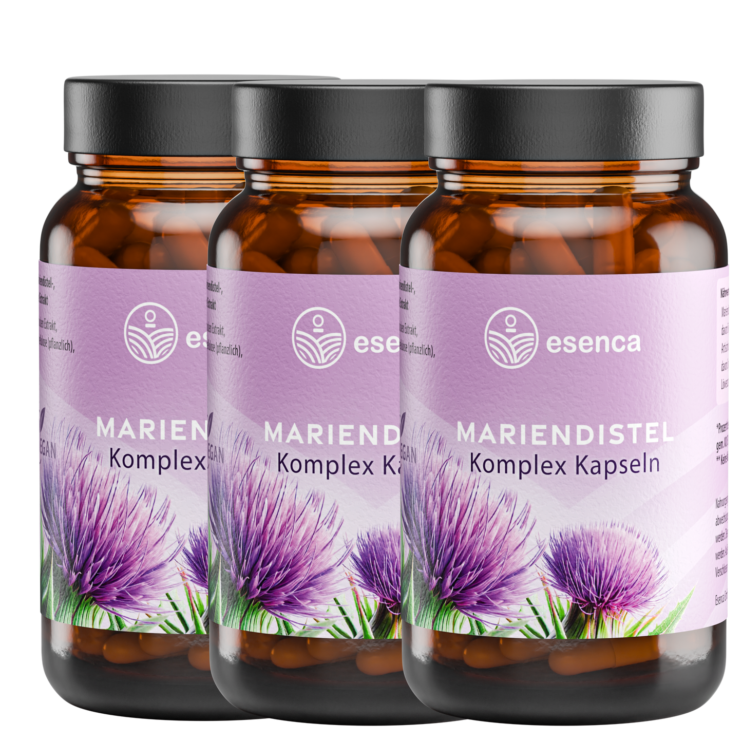 Mariendistel Komplex Kapseln