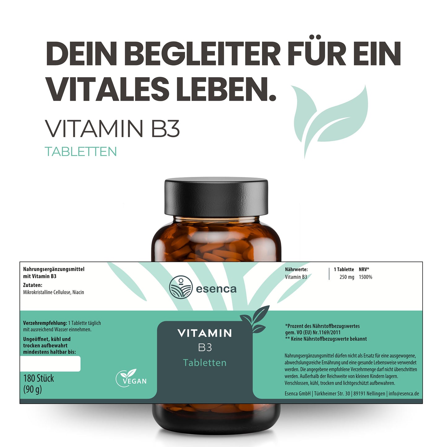 Vitamin B3 Tabletten