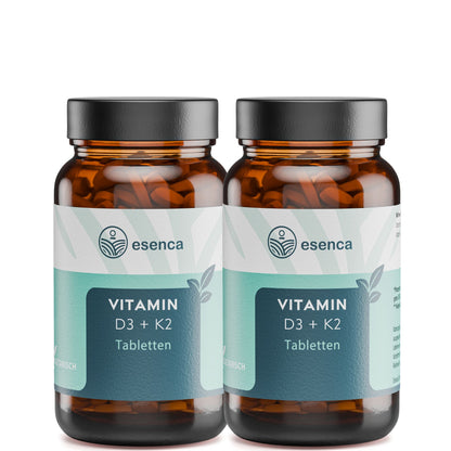 Vitamin D3 & K2 Tabletten