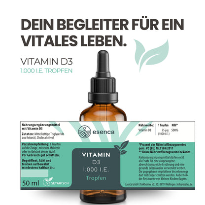 Vitamin D3 Tropfen
