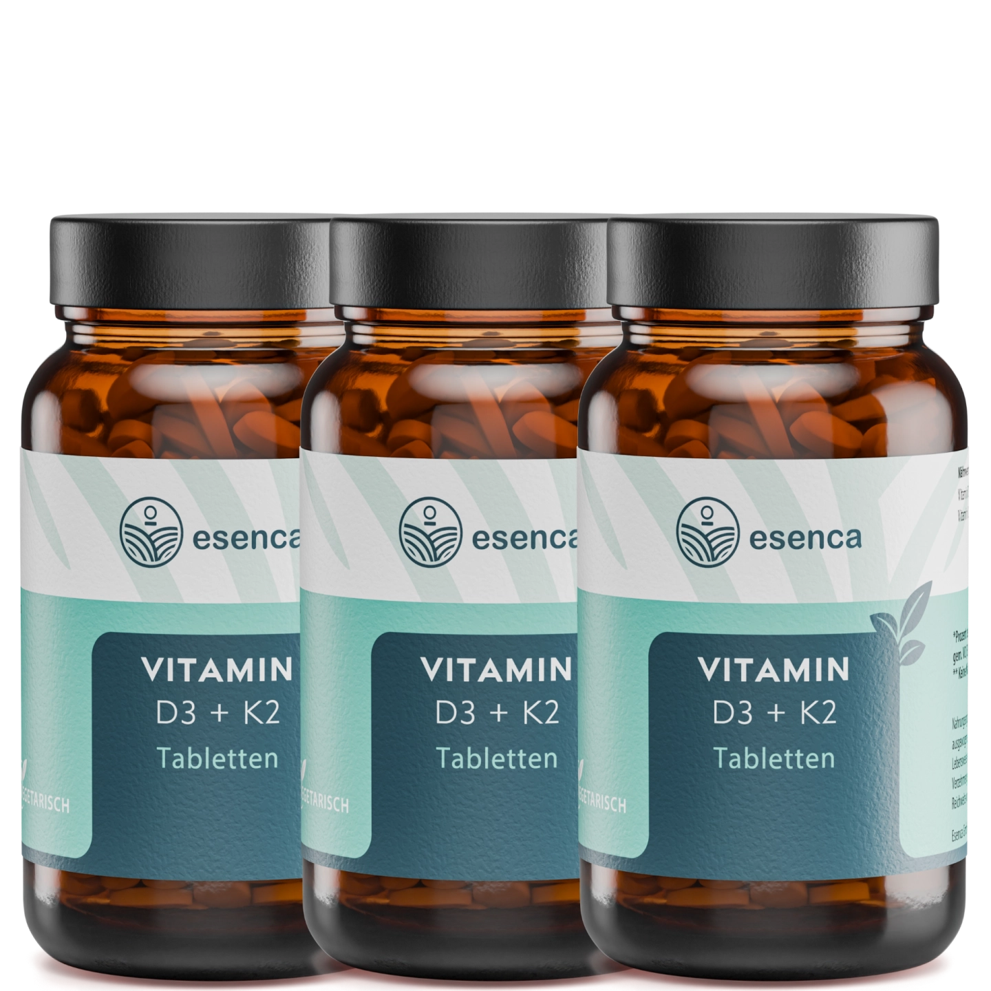 Vitamin D3 & K2 Tabletten