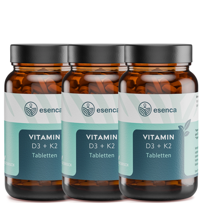 Vitamin D3 & K2 Tabletten